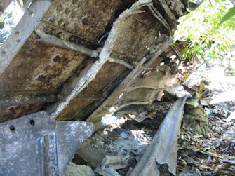 remains of the Wirraway